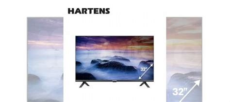 Hartens Телевизор HTS-32HDR11B-HC24 32" HD, черный купить в Санкт ...