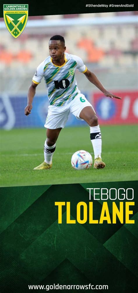 Tebogo Tlolane Lamontville Golden Arrows Fc