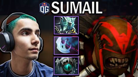 OG SUMAIL BLOODSEEKER WITH GLEIPNIR DOTA 2 7 30 GAMEPLAY YouTube