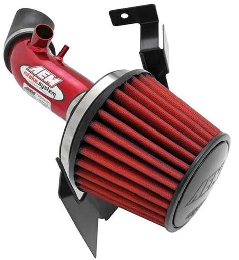 Aem Short Ram Air Intake System Red Kit 2003 2006 Mitsubishi Lancer Evolution 8 9 22 435r