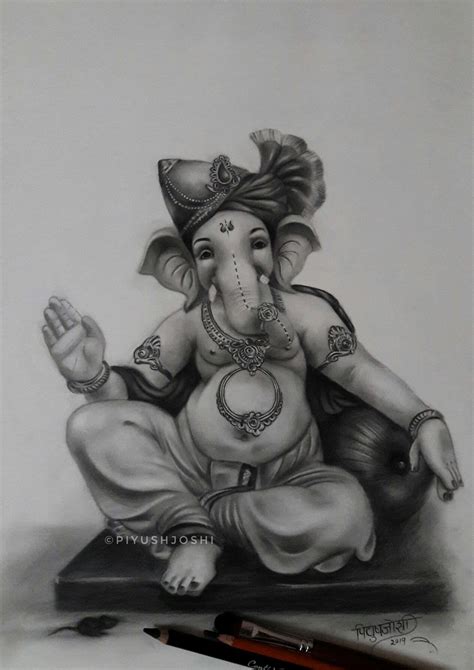 Top 78+ ganpati pencil drawing super hot - nanoginkgobiloba.vn