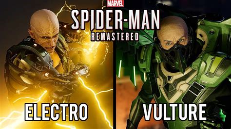 An Electrifying Duo Spider Man Remastered Vulture Electro Boss