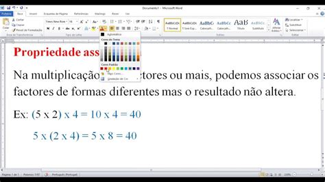 Propriedades Comutativa E Associativa Da Multiplicação Youtube