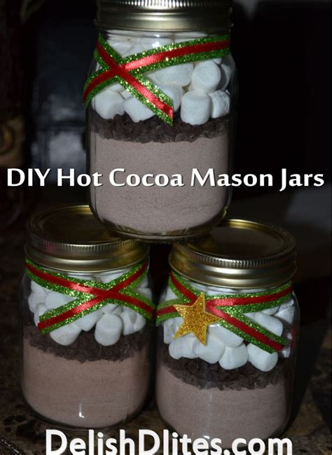 DIY Hot Cocoa Mason Jar Makes A Great Gift For The Holiday Season