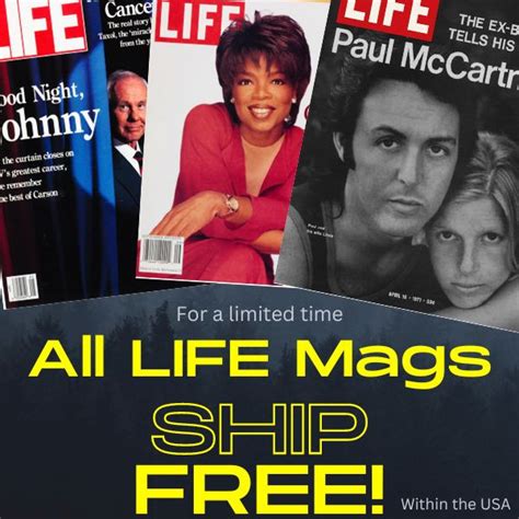 Life Magazine - Original Editions of an Iconic American Magazine