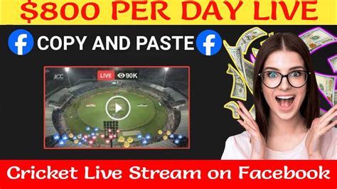 Ipl Cricket Live Streaming On Facebook Tips For Earning While You