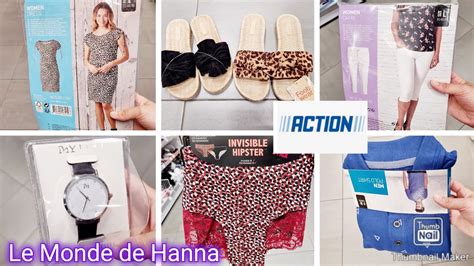 ACTION ARRIVAGE 29 04 MODE ET ACCESSOIRES FEMME HOMME YouTube