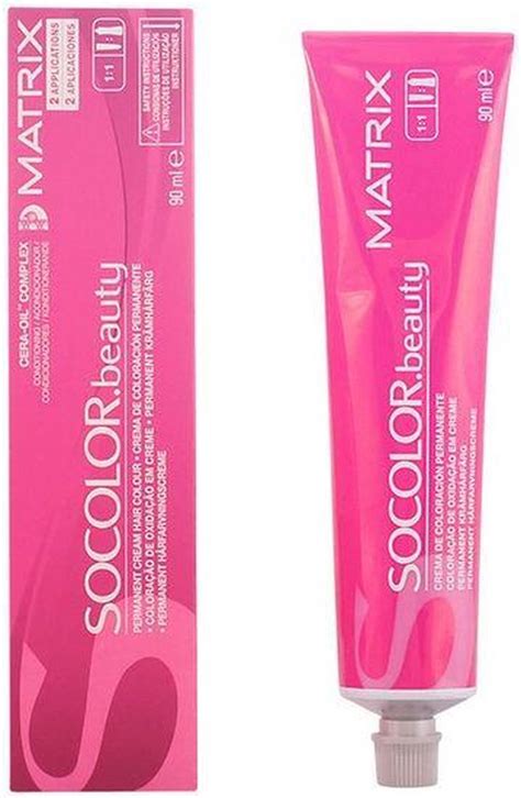 Bol Matrix Socolor Beauty Permanent Cream Hair Colour Hair Dye 8N Light Blonde Neutral 90Ml