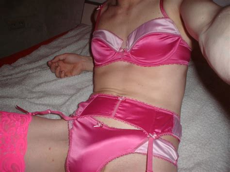 Leatransteen In Pink Satin Lingerie Pics Xhamster