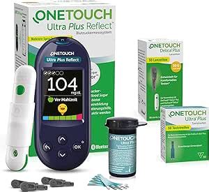 OneTouch Ultra Plus Reflect Starter Set mg dL 1 Blutzuckermessgerät