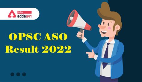 OPSC ASO Result 2022 OUT OPSC ASO Cut Off And Merit List PDF