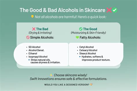 Understanding Alcohols In Skincare The Good The Bad And The Nurturing