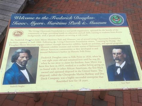 Frederick Douglass Baltimore Sites Ordinary Philosophy