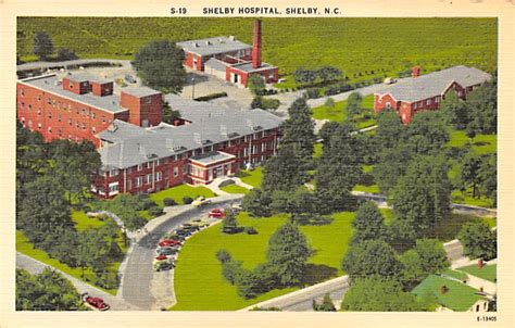 Shelby Hospital, Shelby, NC, USA Hospital Postcard | OldPostcards.com