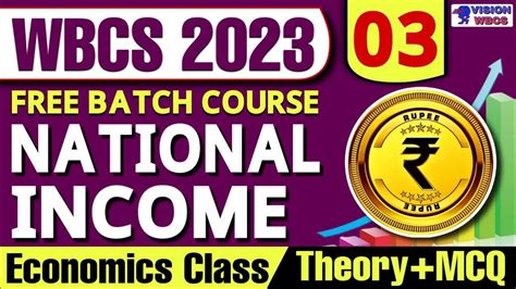 Wbcs Prelims Mains National Income Economics Class Wbcs