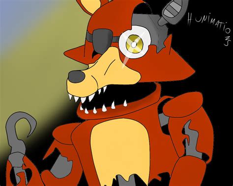 Withered Foxy Fan Art by HUNimations on DeviantArt