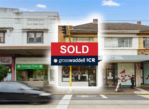 Glen Huntly Road Caulfield Vic Sold Shop Retail Property