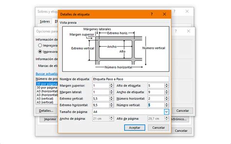 Crear Etiquetas en Excel Guía Paso a Paso 2025