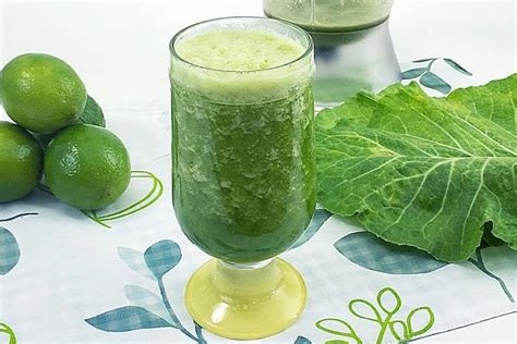 O Poder Curativo do Suco de Couve Limão Uma Abordagem Natural para