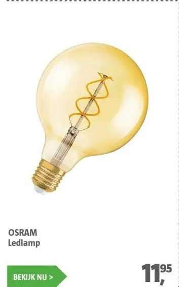 Osram Ledlamp Aanbieding Bij BAUHAUS 1Folders Nl