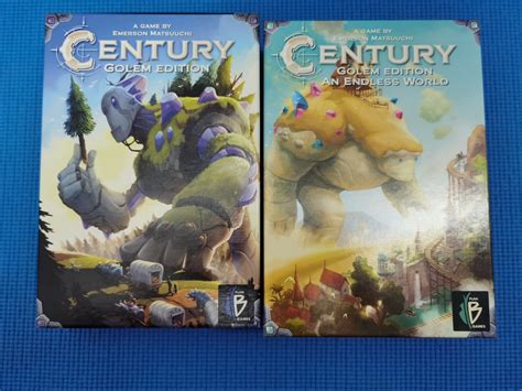 Century Golem Edition And Endless World Board Game Hobbies Toys