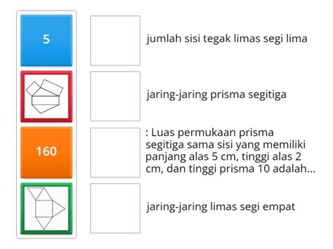 Bangun Ruang Sisi Datar Match Up