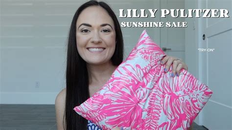 LILLY PULITZER SUNSHINE SALE HAUL Authentically Maureen YouTube