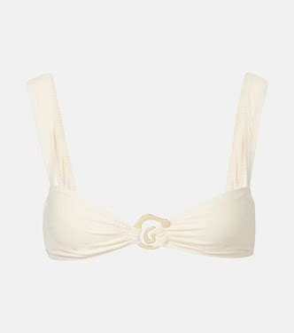 Spiral Bikini Bottoms In White Same Mytheresa