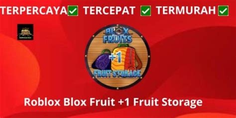 Buy Gamepass 1 Fruit Storage Blox Fruits Roblox 2624263 Itemku Indonesia