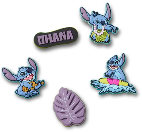 Stitch Tropical Pack Jibbitz Charms Crocs