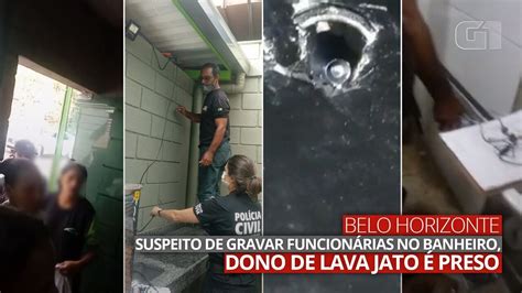 V Deo V Deo Suspeito De Gravar Funcion Rias No Banheiro Dono De Lava