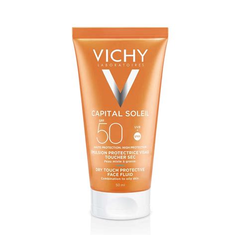 Vichy Capital Soleil Dry Touch Fluid za mešovitu i masnu kožu lica SPF