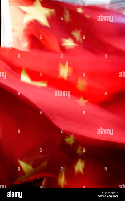 Chinese People Wave Flags Hi Res Stock Photography And Images Alamy