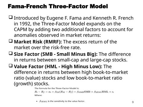 fama  french models  performance  pptx