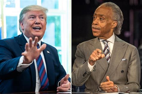 Donald Trump Lashes Out At Civil Rights Leader Al Sharpton And Labels