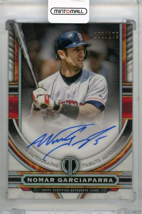 Mint Topps Tribute Autographs Tanga Nomar