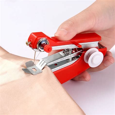 1pc Portable Tailoring Machine Mini Sewing Machine Pocket Sewing