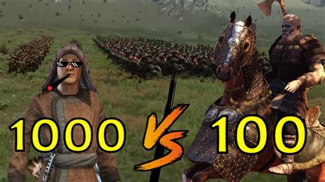 1000 PEASANTS Vs 100 KNIGHTS YouTube