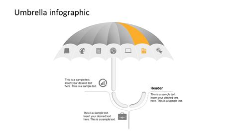 Umbrella Infographics Powerpoint Template Slidemodel