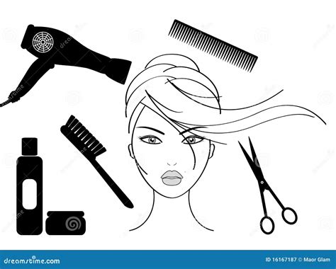 Hairdressing Salon Stock Vector Illustration Of Beauty 16167187