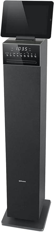 Muse M Btc Sistema De Altavoz Torre W Bluetooth Nfc