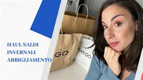 HAUL ABBIGLIAMENTO SALDI INVERNALI 2023 Mango Primark