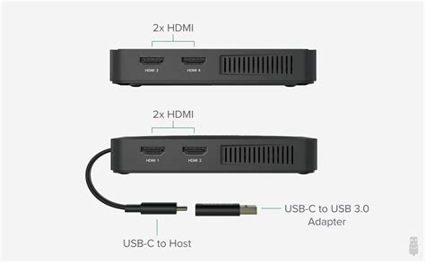 Plugable Usb C Or Usb 30 Quad Hdmi Adapter Plugable Technologies