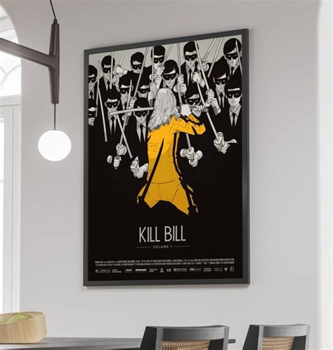 Kill Bill Poster Kill Bill Vol 1 Poster Room Decor Gift for - Etsy