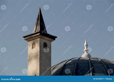 Roof Example Of Ottoman Turkish Architecture Stock Image Image Of