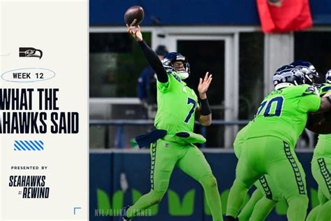 What The Seahawks Said Following Their Loss To The Ers