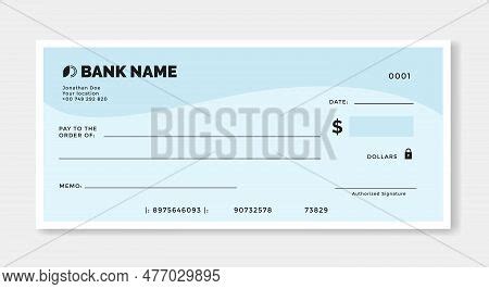 Blank Template Bank Vector & Photo (Free Trial) | Bigstock