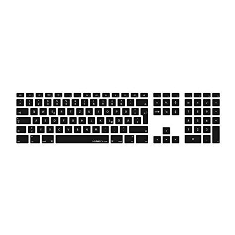 Dust Covers Black MiNGFi Arabic Full Size Keyboard Cover for Apple ...