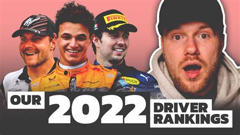 My 2022 Formula 1 Driver Rankings 1st 20th YouTube