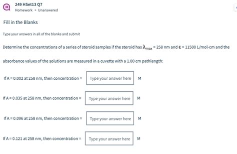 Solved Hset Homework Unanswered Fill In The Blanks Chegg